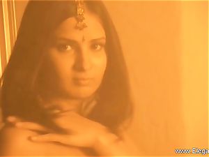 classical Indian bombshell On flash